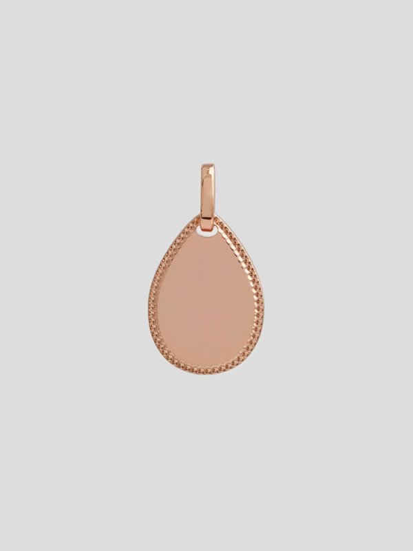 Lily Pendant in Rose Gold - Birth Flower