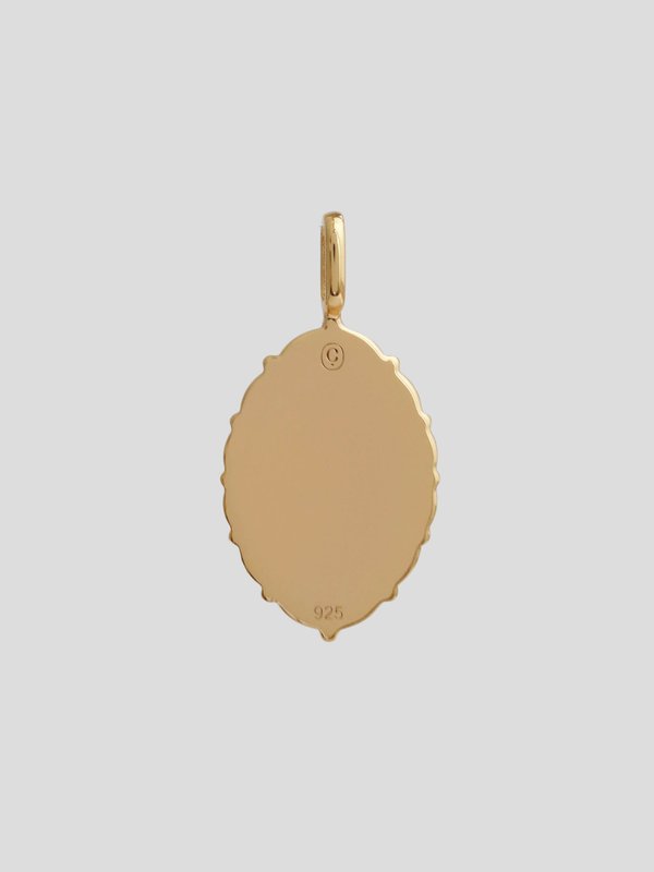 Petrova Pendant in Champagne Gold