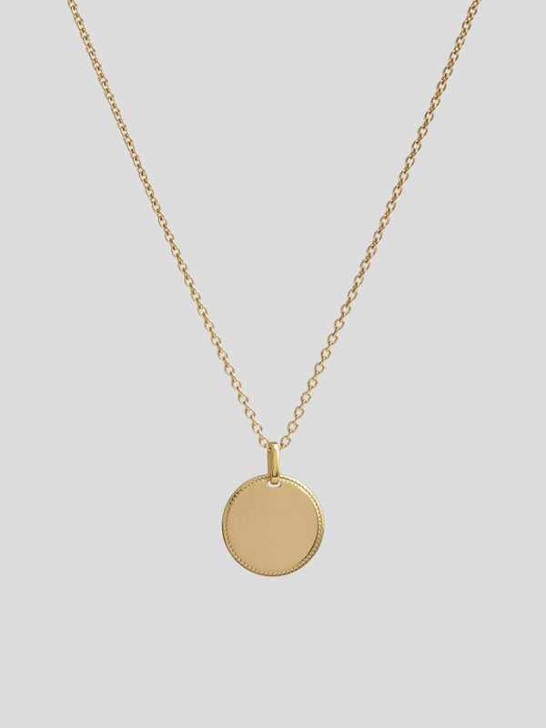 Sybil Necklace in Champagne Gold