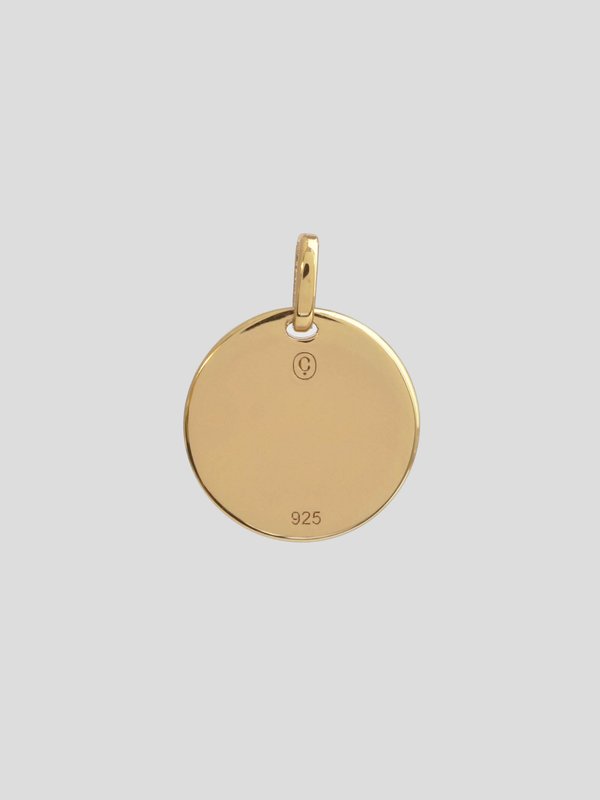 Sybil Pendant in Champagne Gold