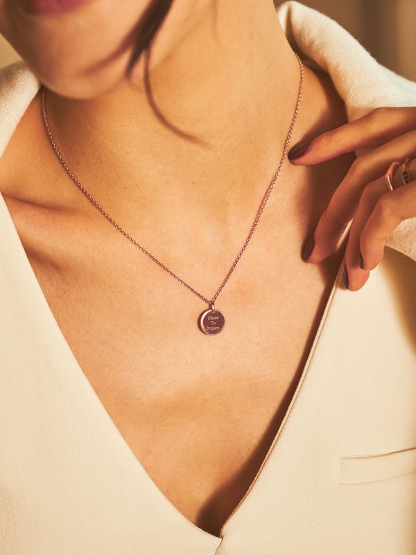 Sybil Necklace in Rose Gold