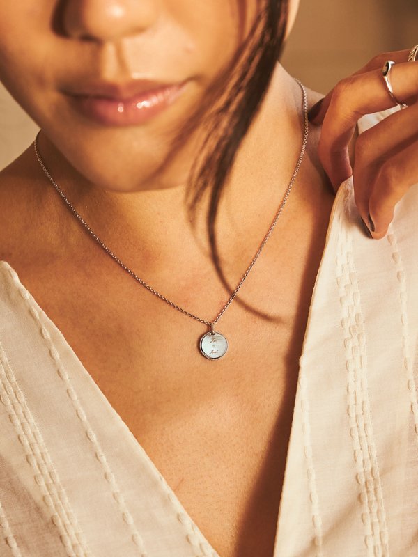 Sybil Necklace in Silver