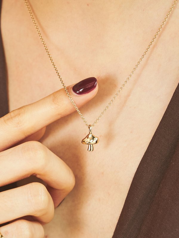 Bello Necklace in Champagne Gold