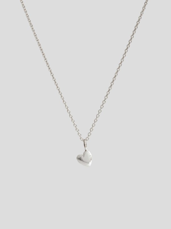 Coeur Necklace in Silver