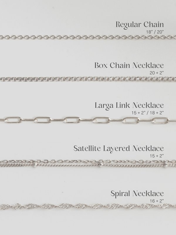 Key Necklace in Silver