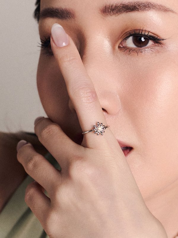 Strange x Curious - Pace Ring - Citrine in Silver