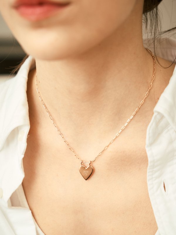 Mon Chéri Necklace in Rose Gold