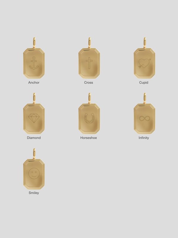 Armory Necklace (Medium) in Champagne Gold - Icon Series