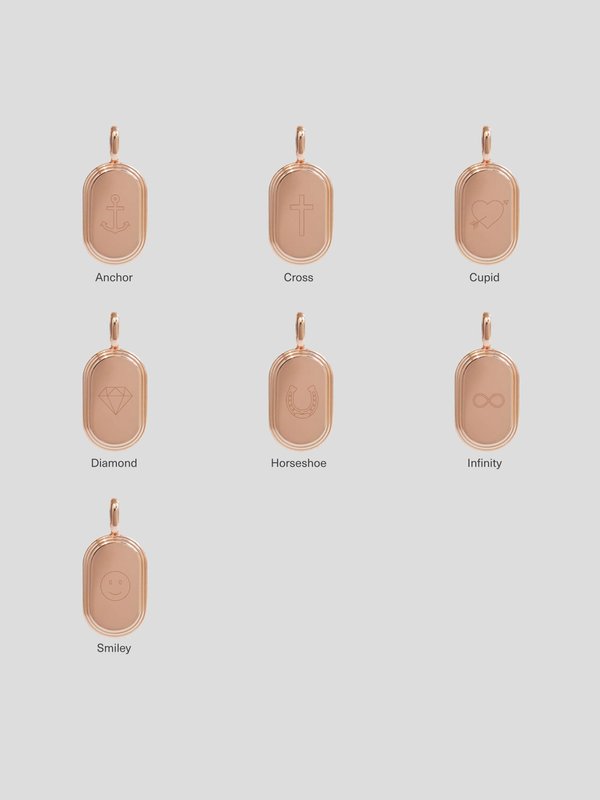 Sire Pendant (Medium) in Rose Gold - Icon Series