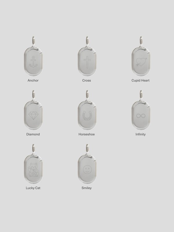 Sire Pendant (Medium) in Silver - Icon Series