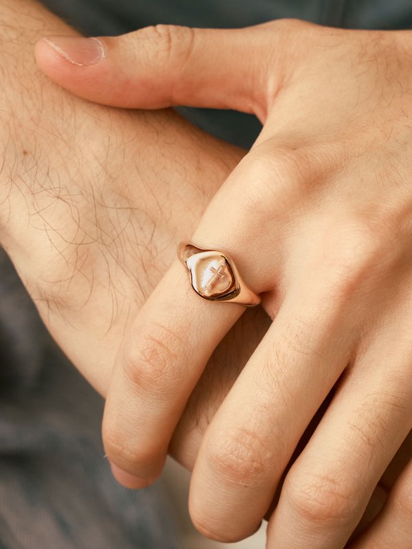 Salvatore Ring in Rose Gold - Icon