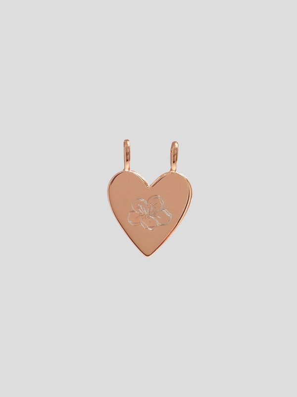 Mon Chéri Pendant in Rose Gold - Birth Flower