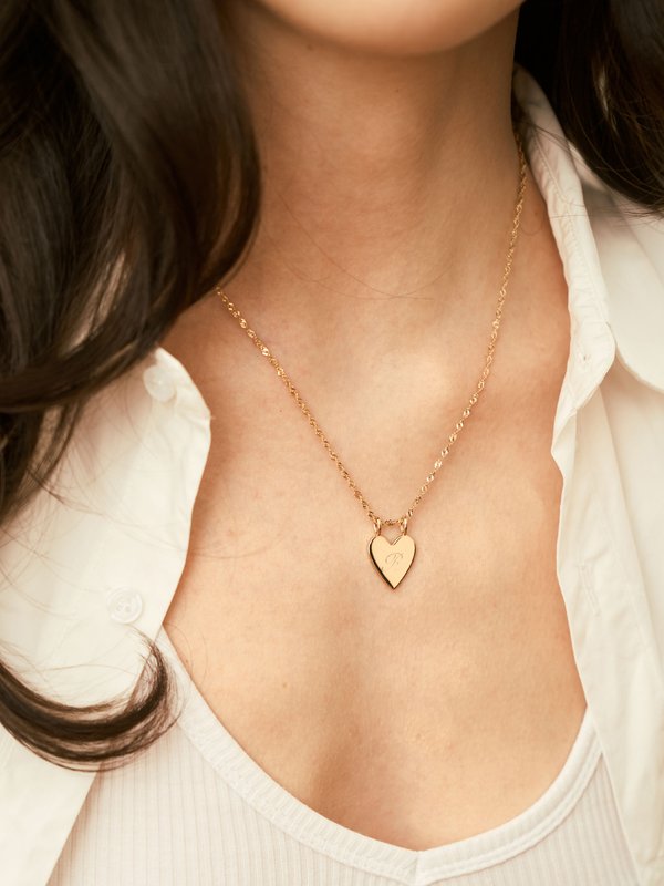 Mon Chéri Necklace in Champagne Gold - Birth Flower