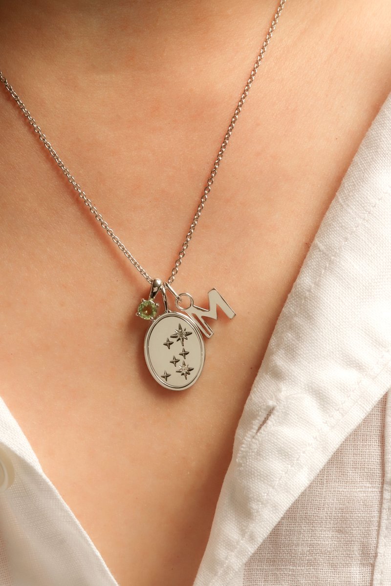 I Am Silver Necklace