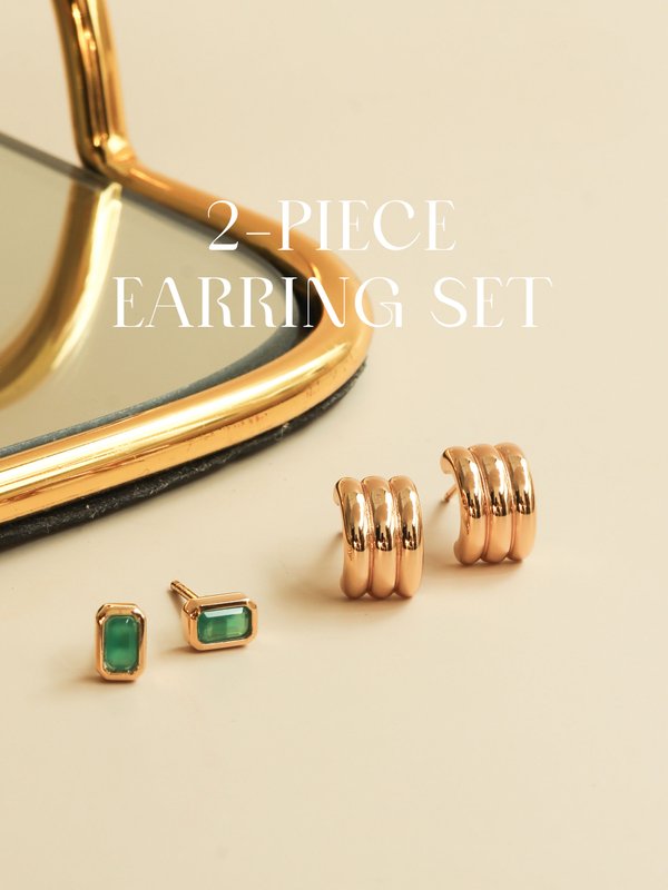 2026 Mystery Bag - 2pc Earring Set in Silver