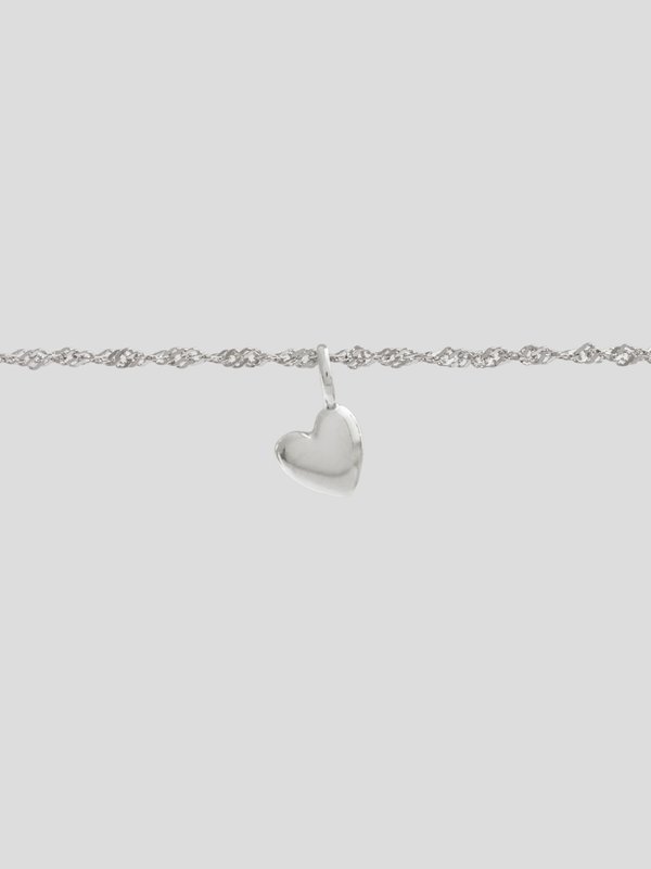 Coeur Bracelet in Silver