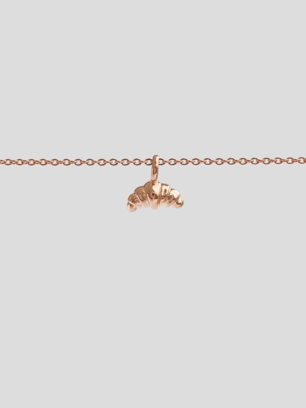Croissant Bracelet in Rose Gold