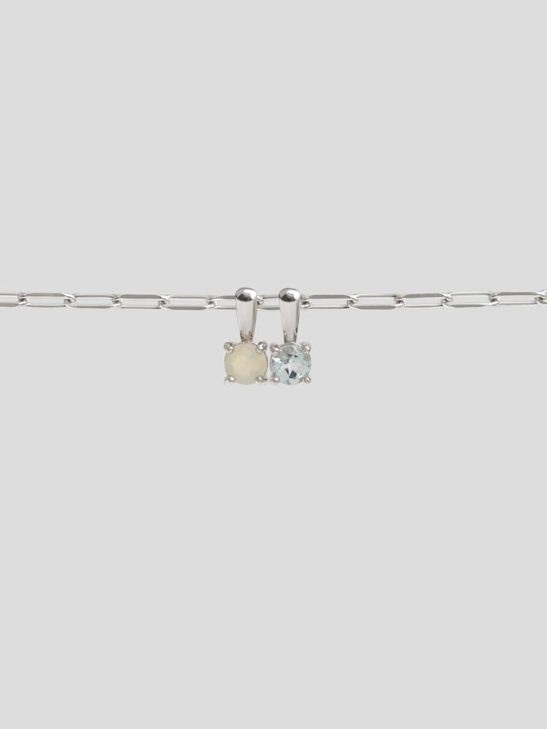 Birthstone Bracelet in Silver