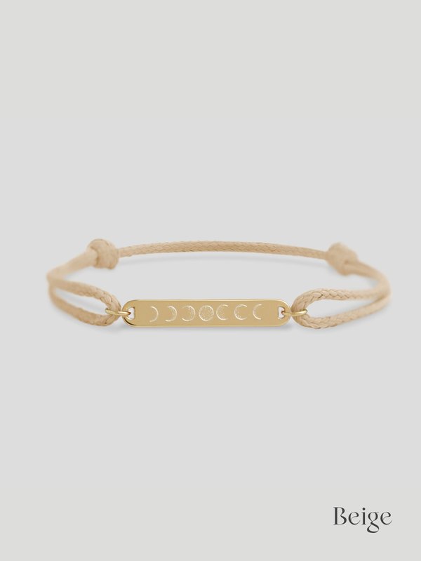 Bond Cord Bracelet in Champagne Gold - Icon Illustration