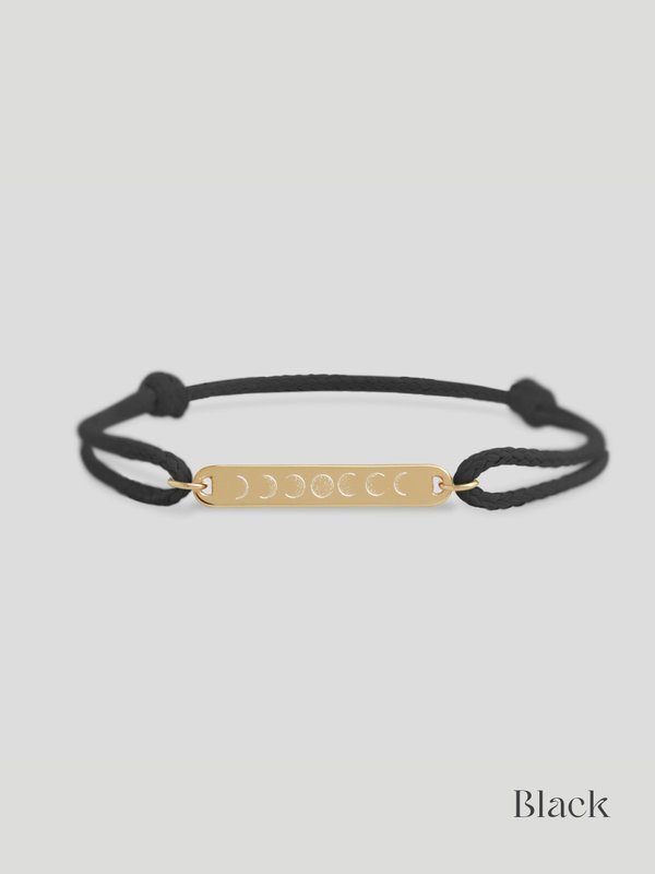 Bond Cord Bracelet in Champagne Gold - Icon Illustration