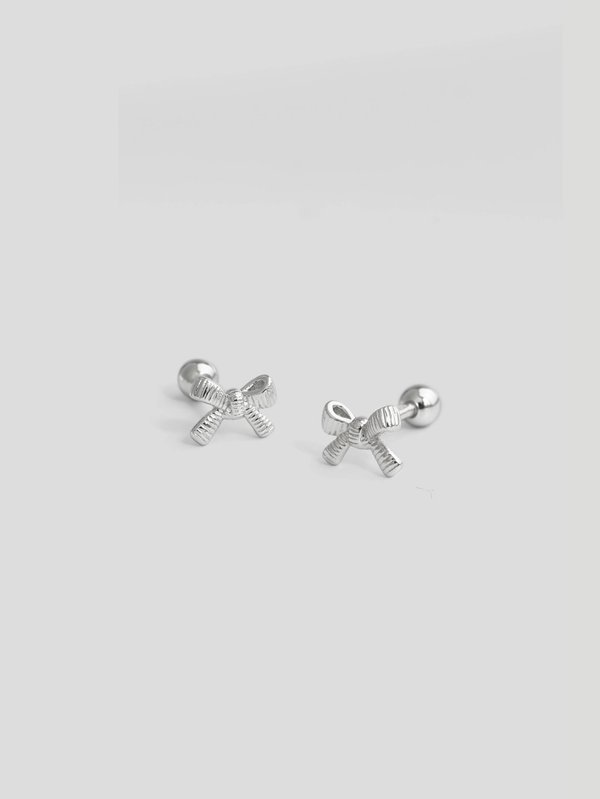 Arco Ear Studs in Silver