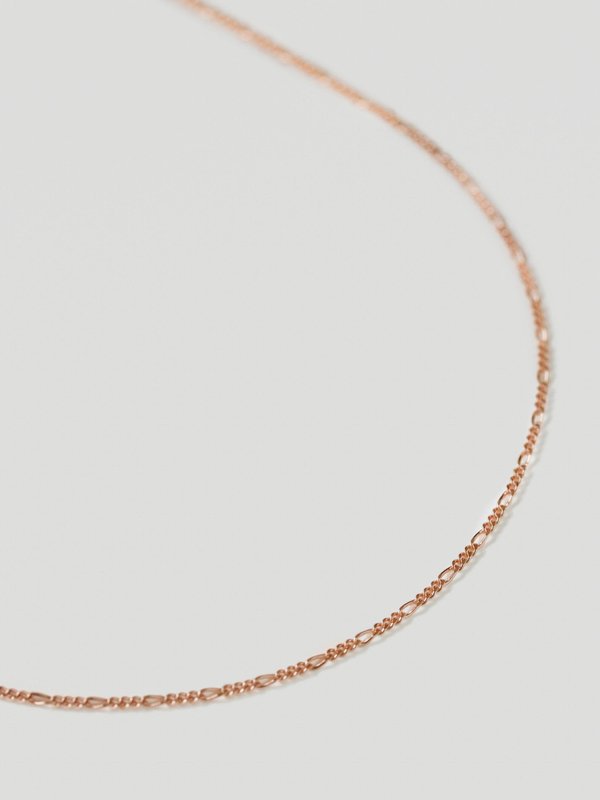 Figaro Necklace in Rose Gold