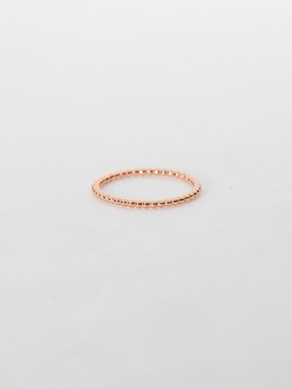 Basic Stack Ring Set in Rose Gold