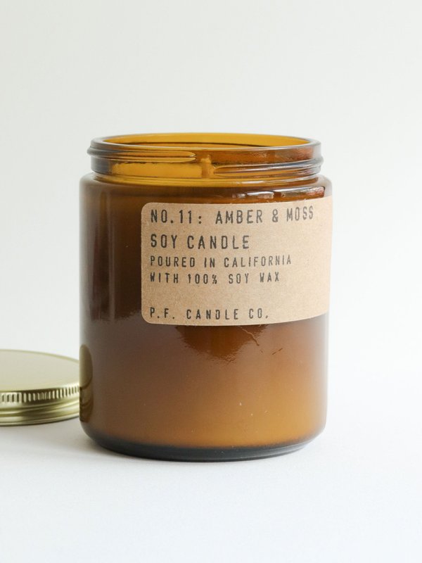 P.F Candle - Amber and Moss