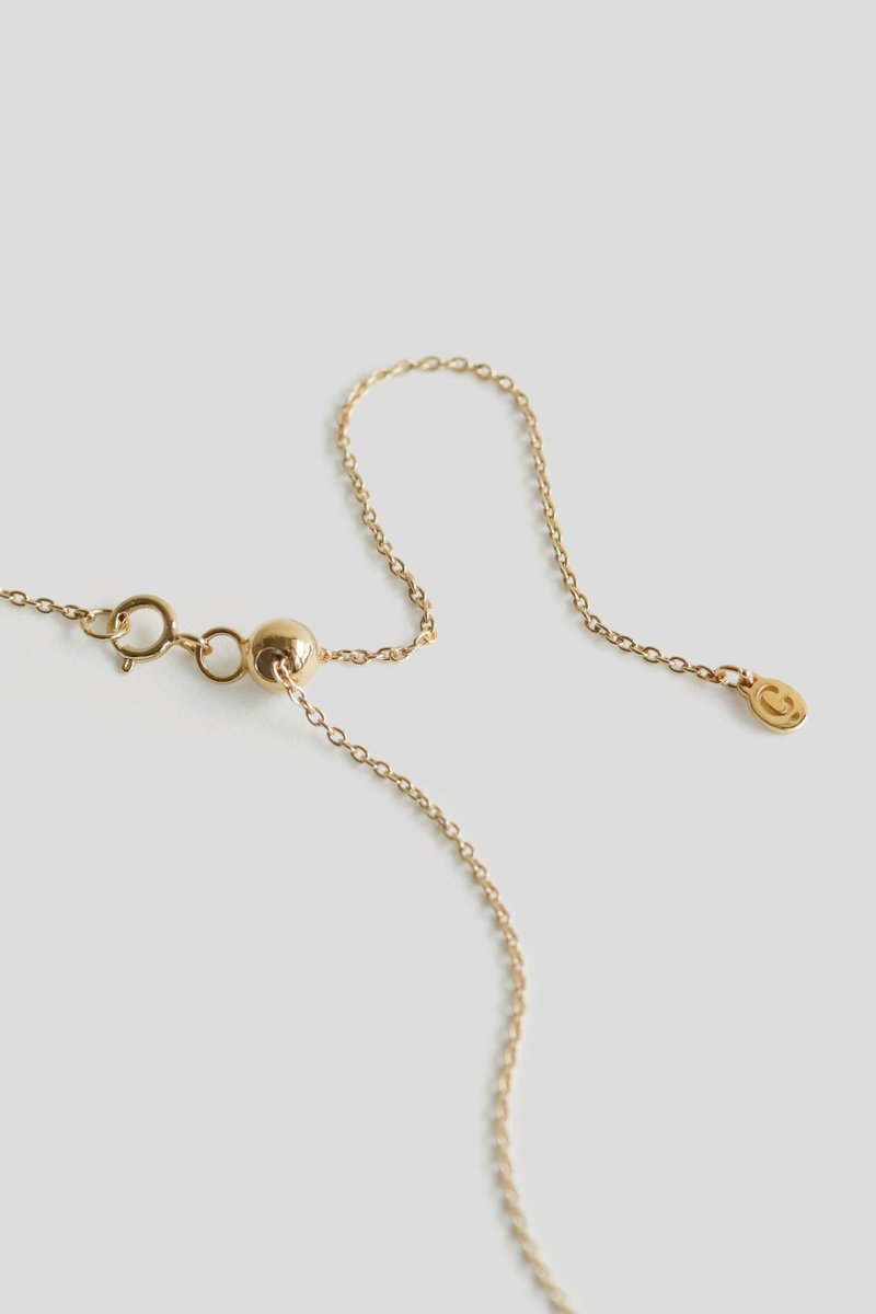 Numi Gold Necklace with Freshwater Pearl
