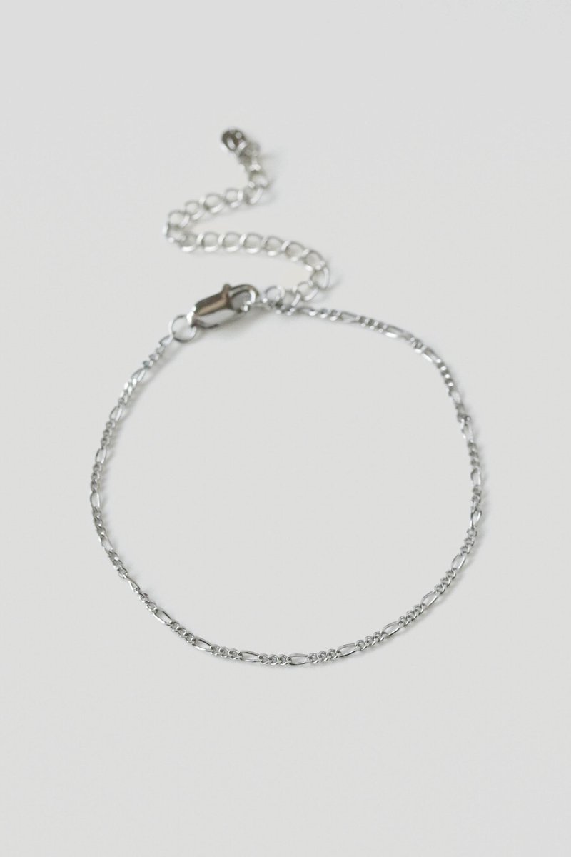 Figaro Silver Bracelet 