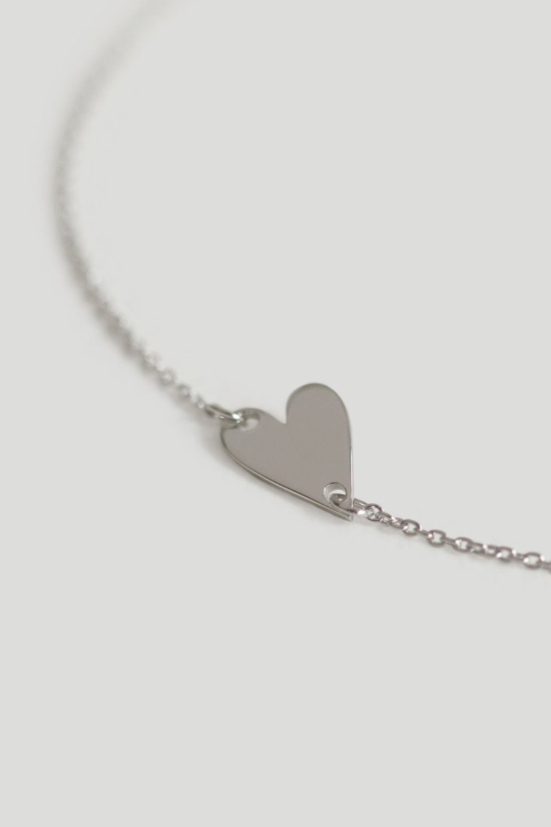 Sweet Heart Silver Bracelet