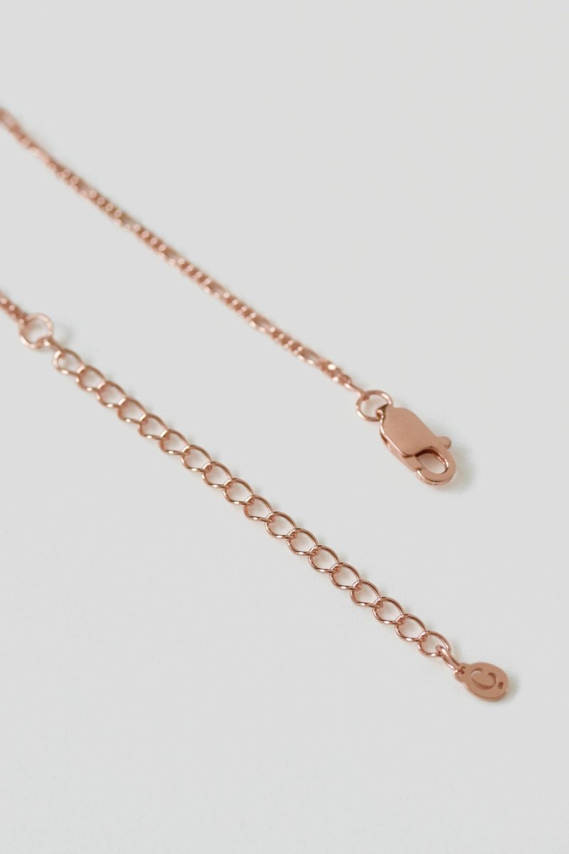 Figaro Rose Gold Necklace 
