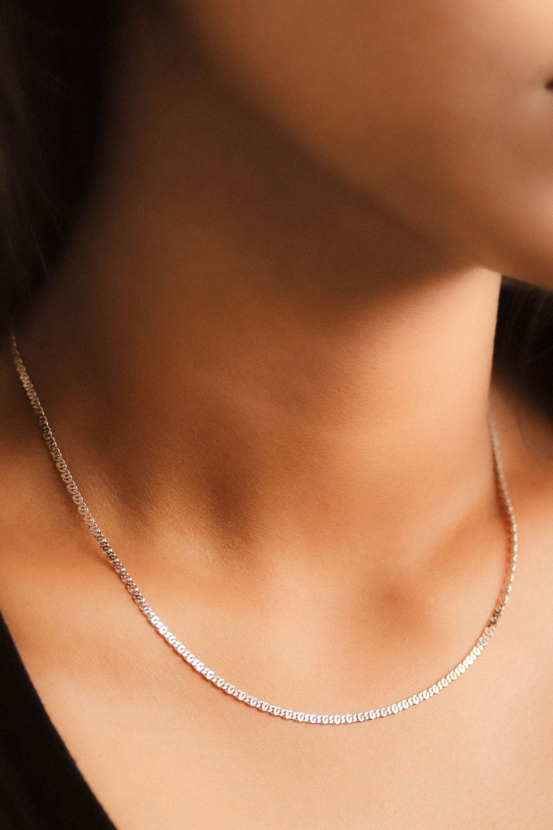 Snake Silver Necklace