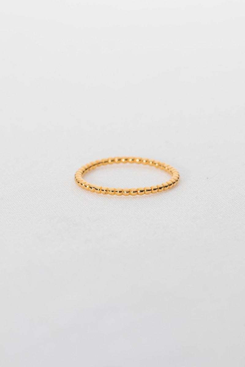 Basic Stack Gold Ring Set 