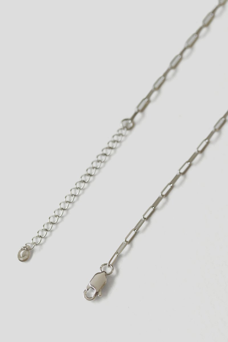 Larga Silver Link Necklace 