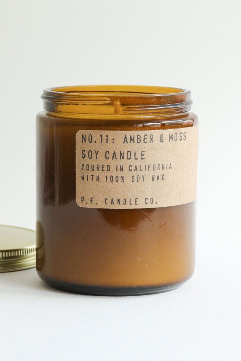 P.F Candle - Amber and Moss