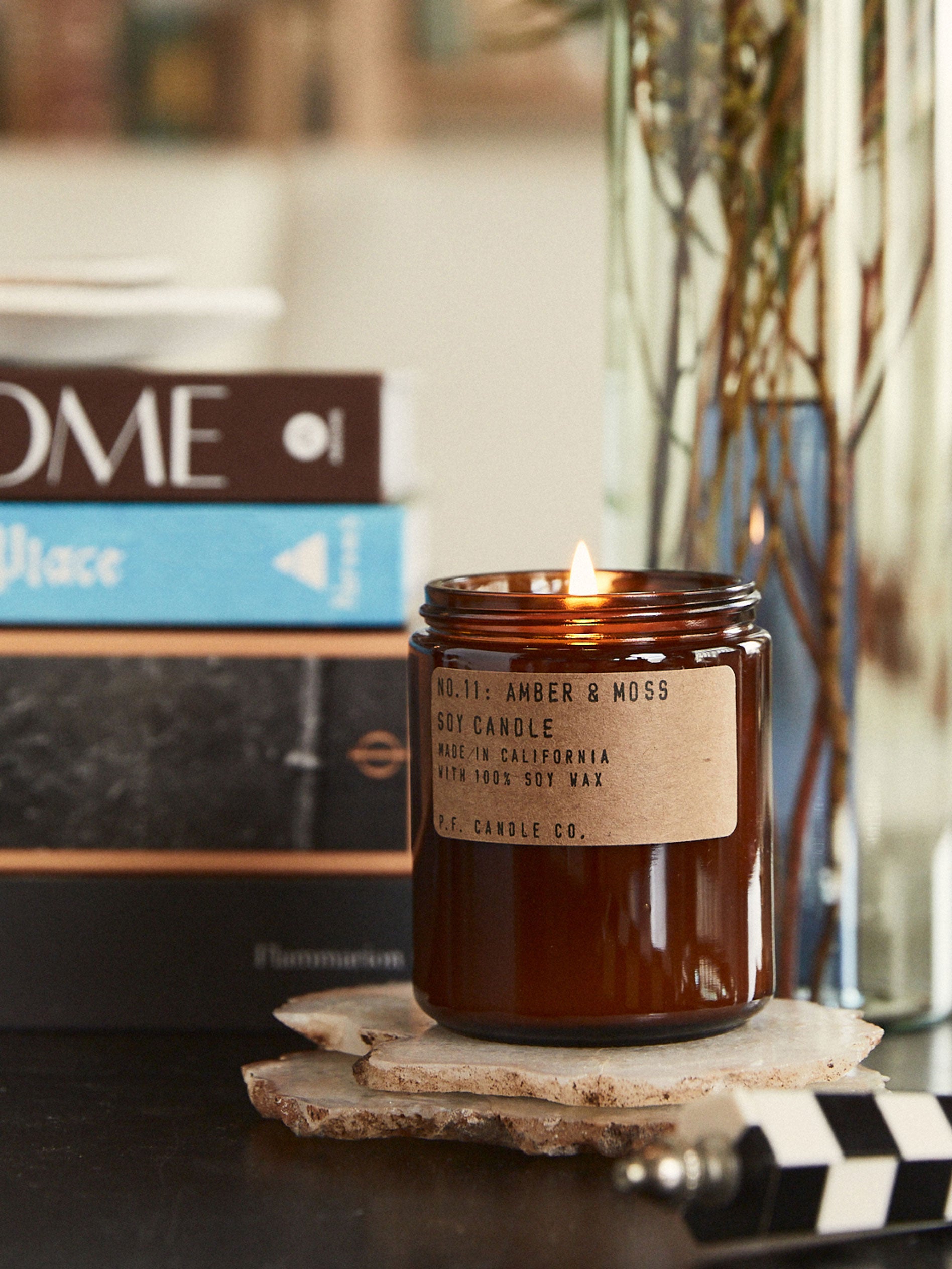 P.F Candle No. 11 Amber and Moss