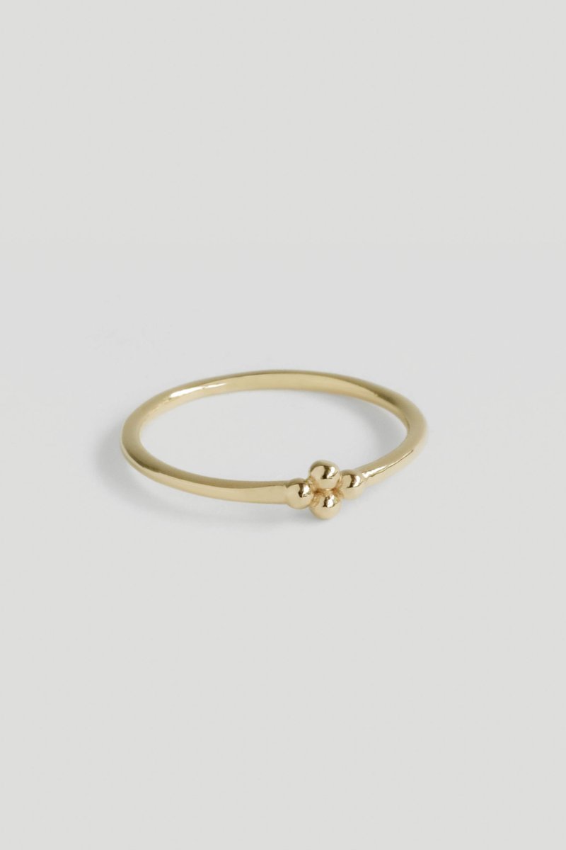 Oaklyn Ring in Champagne Gold