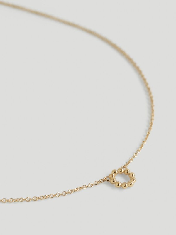 Orion Necklace in Champagne Gold
