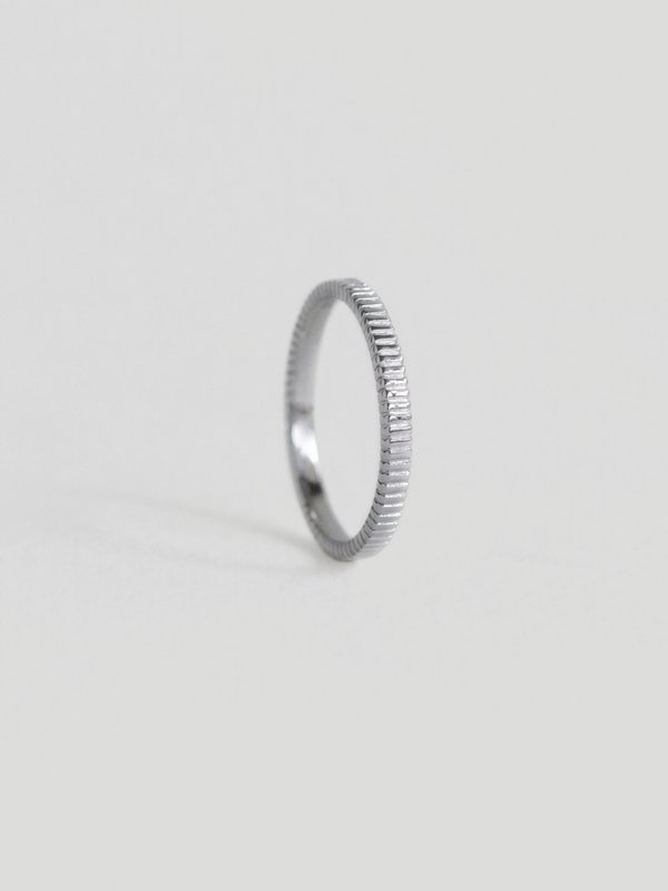 Line Ring in Silver
