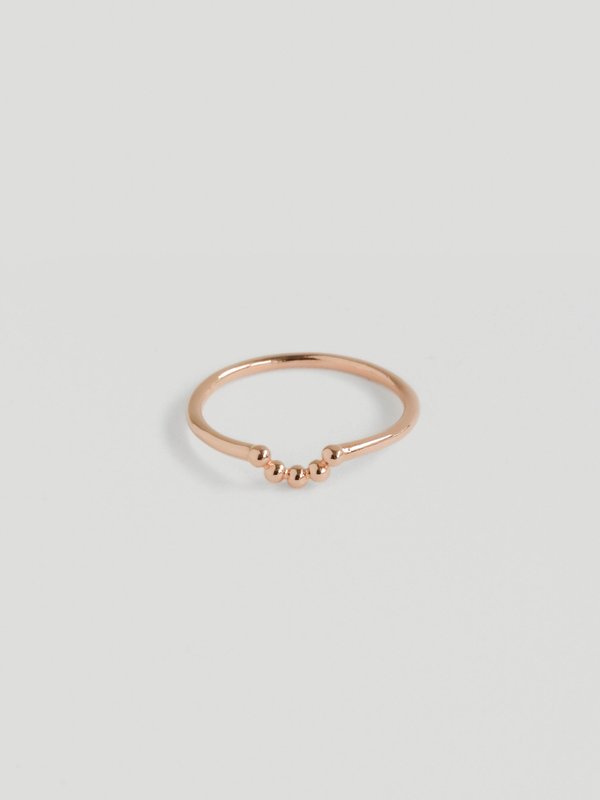 Odette Ring in Rose Gold