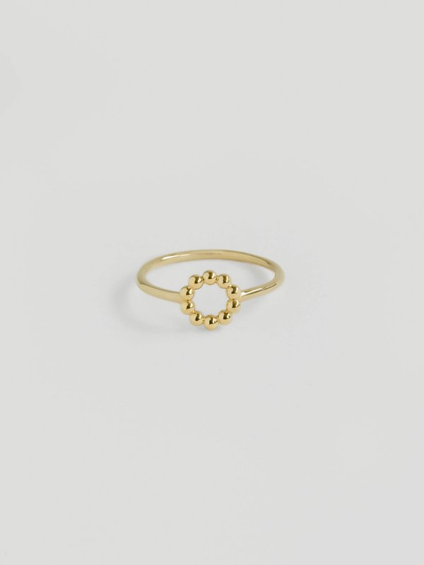 Orion Ring in Champagne Gold
